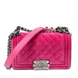 Chanel Pink Small Boy Bag