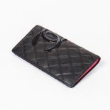 Chanel Black Quilted Ligne Cambon Long Wallet
