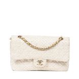 Chanel Tweed Medium Classic Double Flap Bag