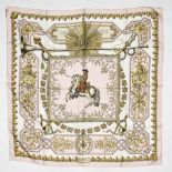 Hermes 'Lvdovicvs Magnvs' Silk Scarf