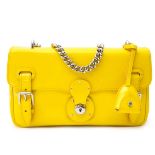 Ralph Lauren Yellow Ricky Chain Bag