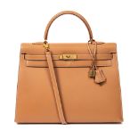 Hermes Natural Chamonix Kelly Sellier 35