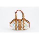 Louis Vuitton White Monogram Multicolore Theda PM