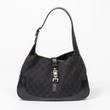 Guccii Black Monogram Jackie O Bag