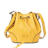 Gucci Yellow Diamante Bright Bucket Bag