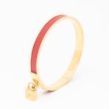 Hermes Red Kelly Bangle