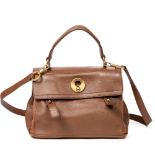 Yves Saint Laurent Tan Muse 2 Satchel Bag