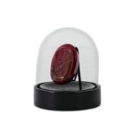 A NATURAL CARVED RUBY GEM