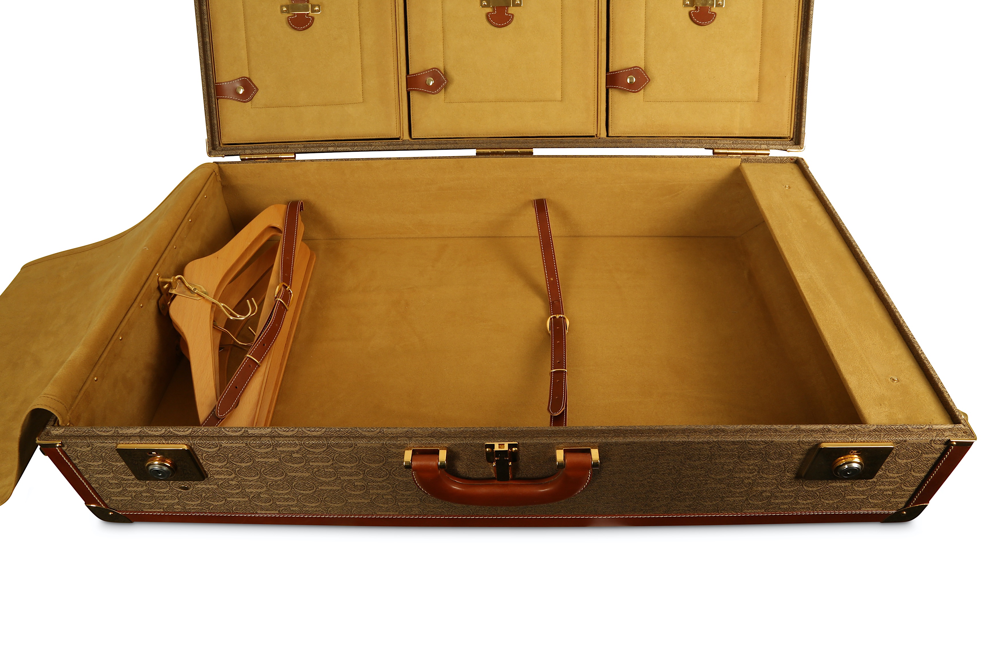 A GUCCI VINTAGE ROLLING STEAMER TRUNK - Image 8 of 14