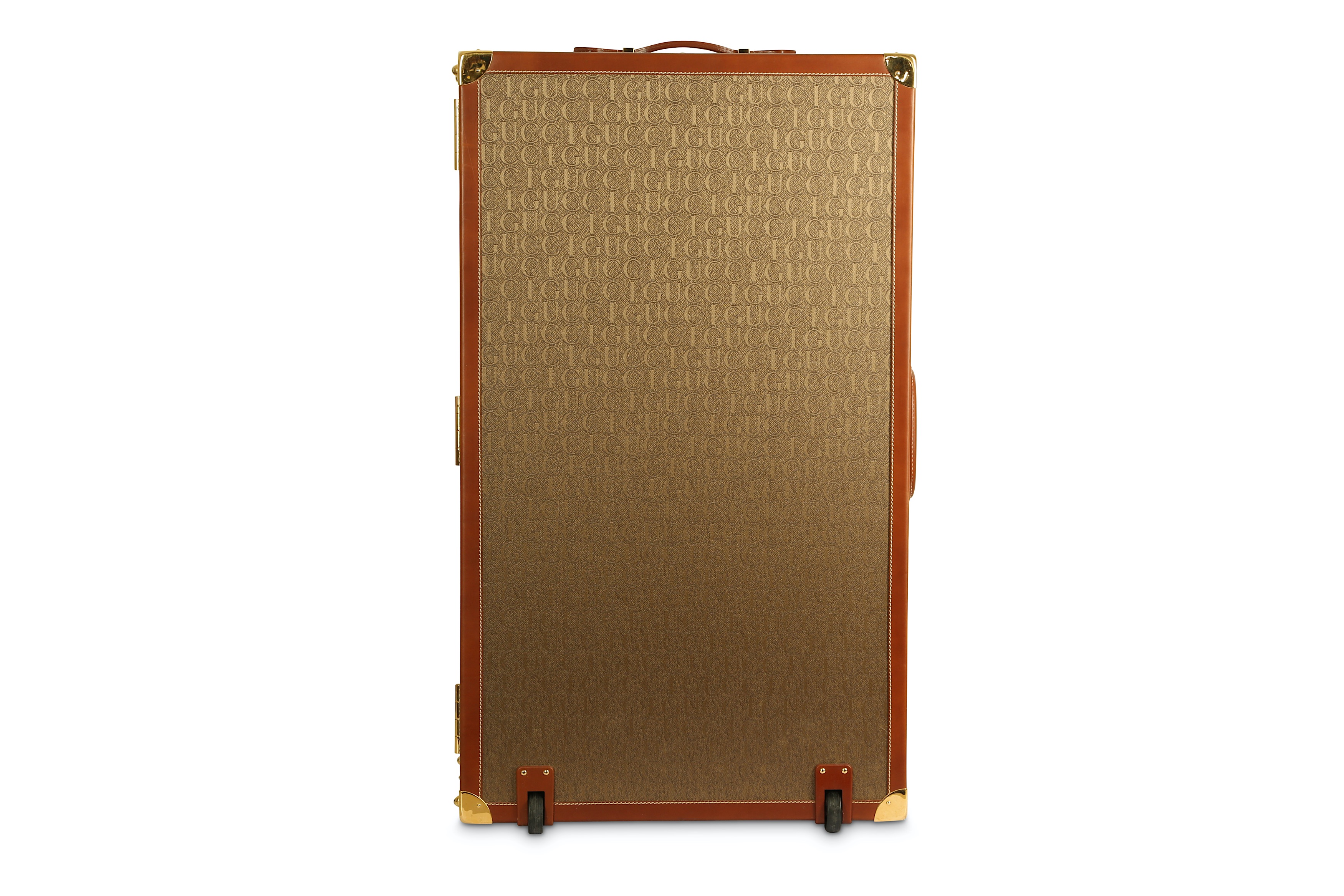 A GUCCI VINTAGE ROLLING STEAMER TRUNK - Image 6 of 14