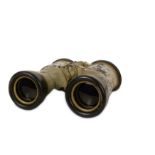 A PAIR OF WORLD WAR II ZEISS FIXED FOCUS BINOCULARS