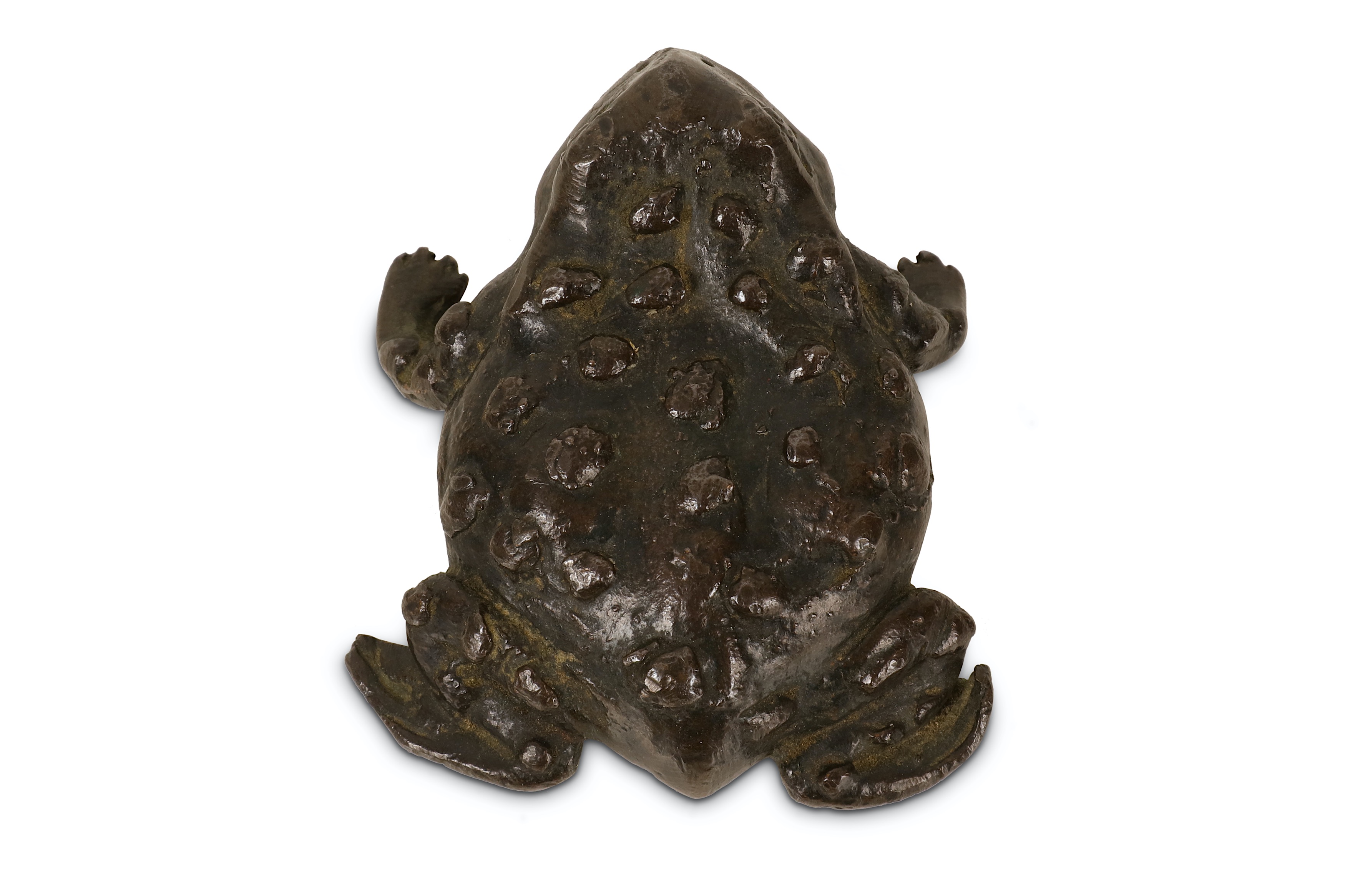 A 16TH CENTURY PADUAN BRONZE MODEL OF A TOAD - Image 6 of 7