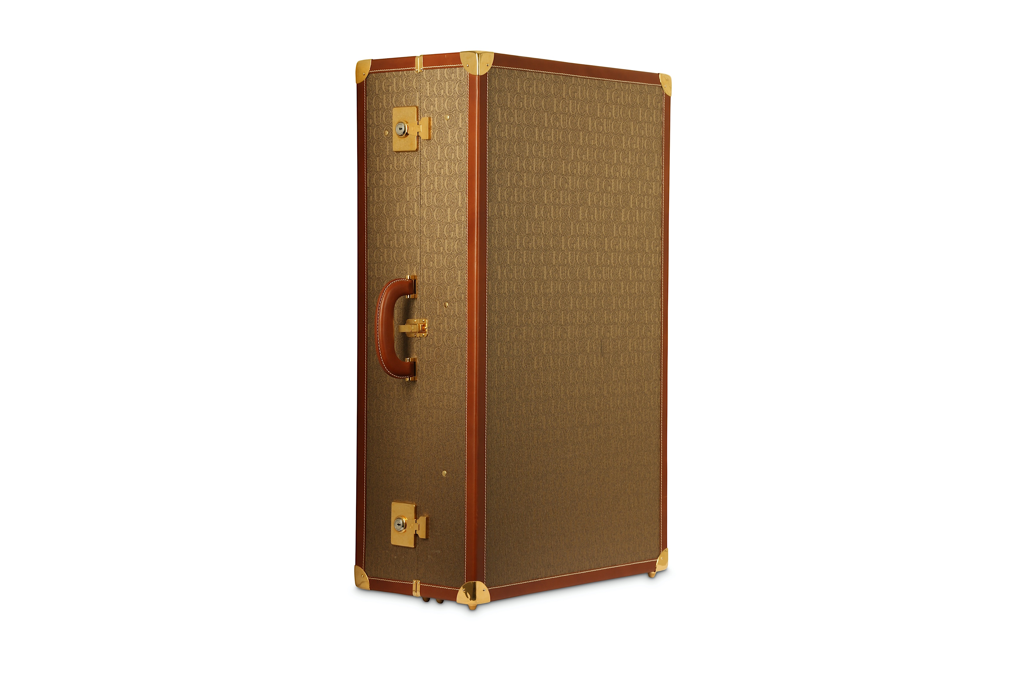 A GUCCI VINTAGE ROLLING STEAMER TRUNK - Image 2 of 14