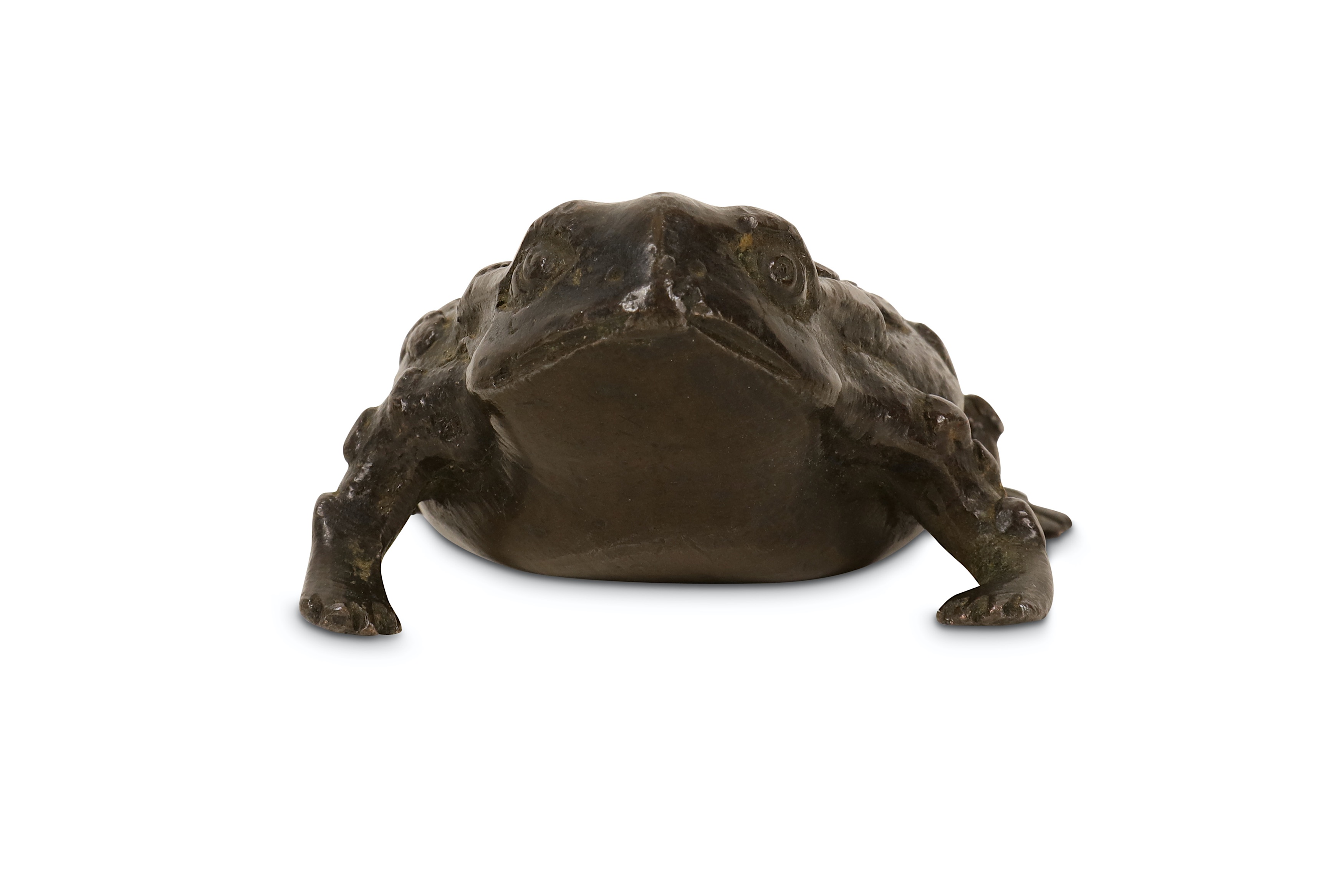 A 16TH CENTURY PADUAN BRONZE MODEL OF A TOAD - Image 3 of 7