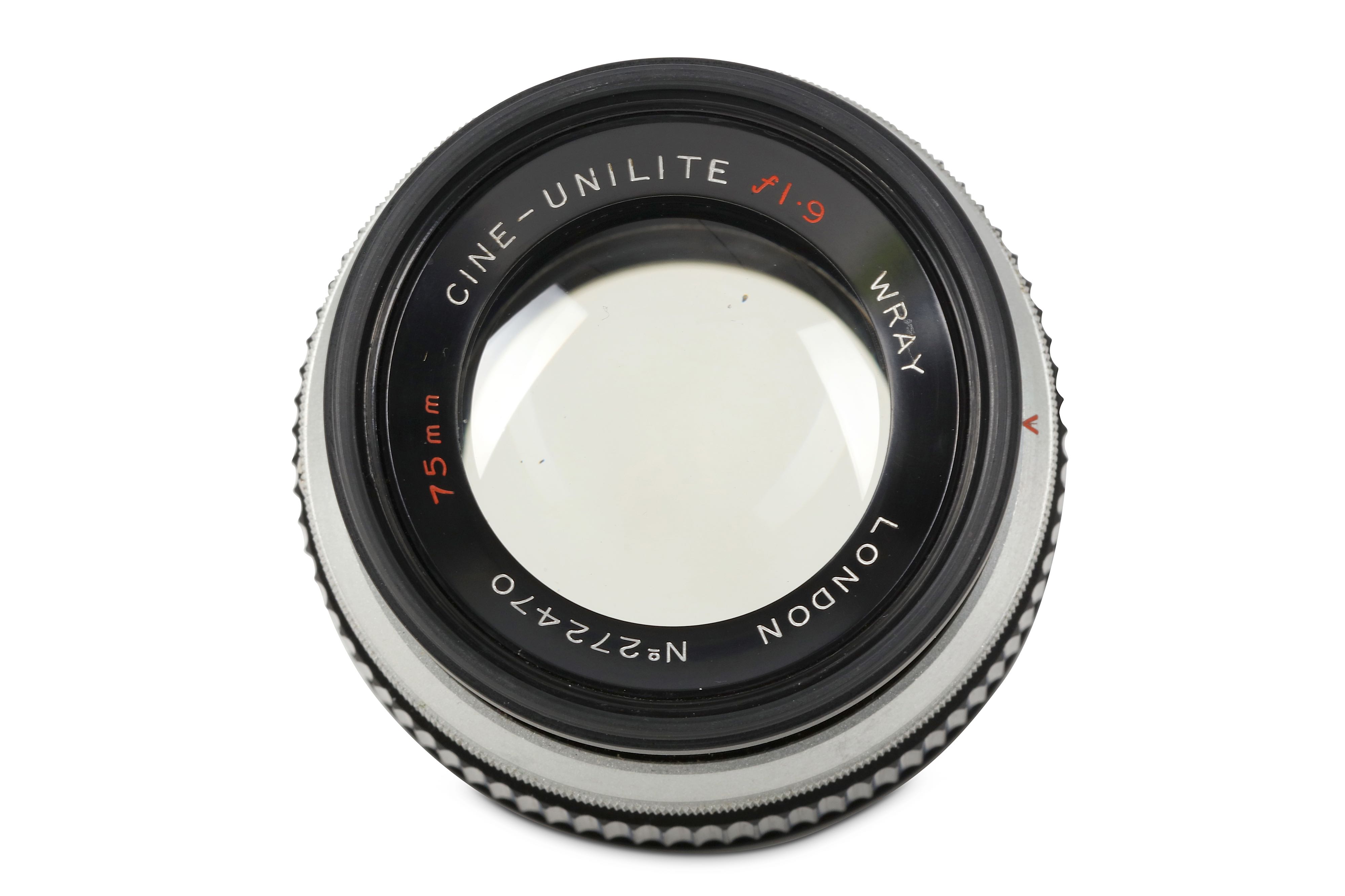 A Wray London 75mm f/1.9 Cine-Unilite - Image 4 of 9