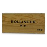 Bollinger R.D. Extra Brut, Champagne 1996