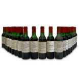 Chateau Cissac Cru Bourgeois 1975 (half bottles 375ml)