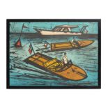 AFTER BERNARD BUFFET (FRENCH 1928-1999) St. Tropez (Chris et Craft, Riva) Lithograph printed in