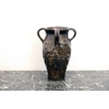 Art Nouveau Bronze Vase by Coudray