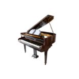 A 20th Century Steinbach mahogany baby grand piano