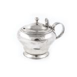 A George IV sterling silver mustard