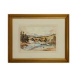 JOHN KIDD MAXTON (1878-1942) Scottish river scenes, (4) watercolours 22.5 x 35cm; 25 x 35.5cm; 23
