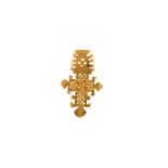 Chanel CC Logo Cross Brooch