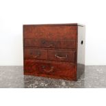 Antique Japanese Table-Top Cabinet