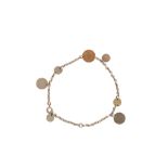 Hermes Disc Charm Bracelet