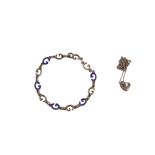 Gucci Logo Bracelet and Tiffany Necklace