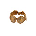 Gianni Versace Medusa Medallion Bracelet