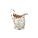 A George III sterling silver creamer