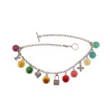 Louis Vuitton Multicolore Pastilles Charm Necklace