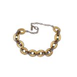 YSL Open Circle Link Necklace