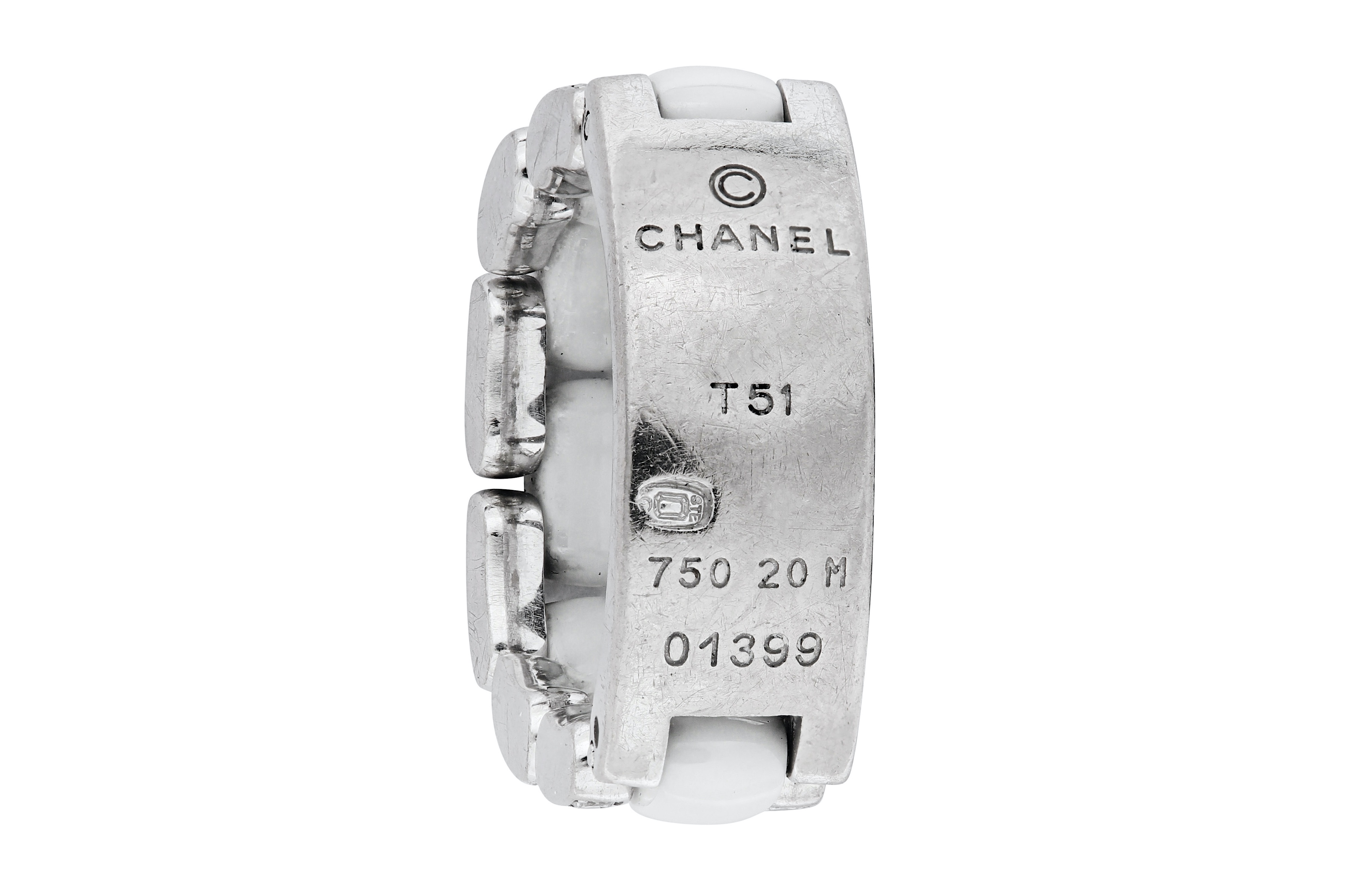 A ceramic and diamond-set 'Ultra' ring, by Chanel - Image 3 of 5