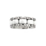 A ceramic and diamond-set 'Ultra' ring, by Chanel