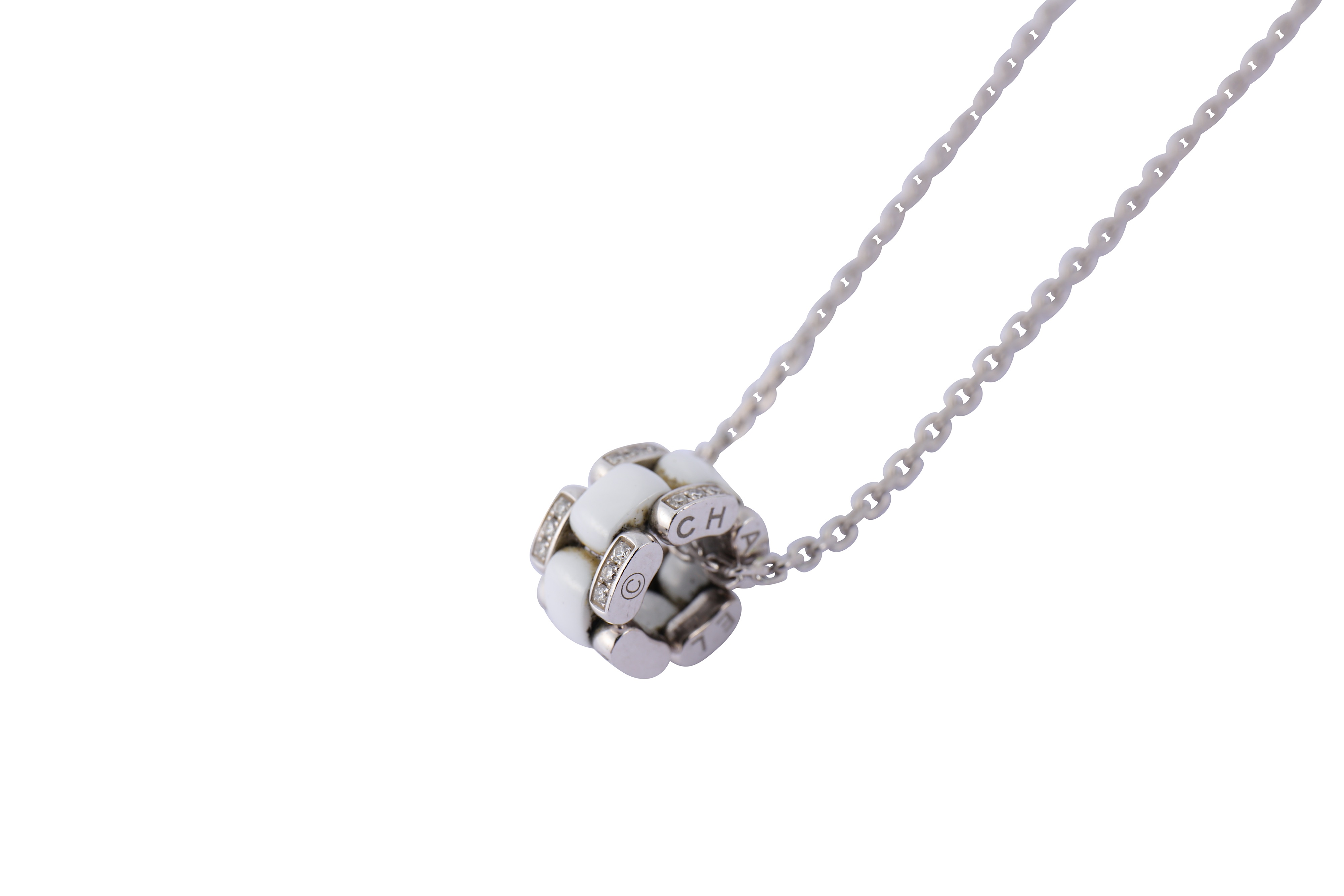 A ceramic and diamond 'Ultra' pendant necklace, by Chanel - Image 3 of 5