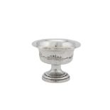 An early 20th century Iraqi 900 standard silver footed bowl, circa 1920 mark of Shuwa’ Jangana &