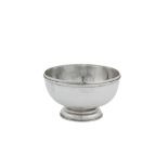 A George I Britannia standard silver sugar bowl base, London 1716 probably by William Pearson (this