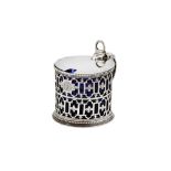 A George III sterling silver mustard pot, London 1772 by William Sudell (Grimwade 3311, reg. 19th