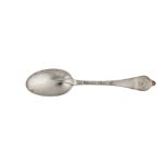 A Queen Anne Britannia standard silver table spoon, London 1706 by William Mathew I (Grimwade 1977,