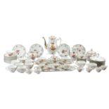 A early 20th century Alt-Meissner porcelain tea and coffee set