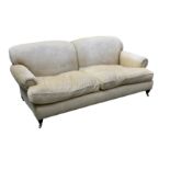 A late 20th century bespoke I&JL Brown two seater sofa