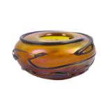 WITHDRAWN - John Ditchfield for Glasfrom, circa 1980s, an iridescent glass bowl