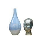 Art Glass Vase and Bust