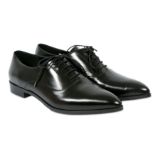 Prada Black Pointed Oxford Dress Shoes