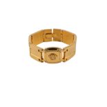 Gianni Versace Medusa Square Link Bracelet