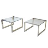 After Renato Zevi for Romeo Rega, a pair of Mid 20th Century Italian occasional tables