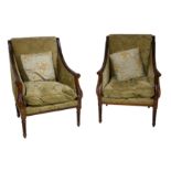 A pair of Interior Concepts French style armchairs