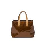 Louis Vuitton Bronze Monogram Vernis Reade PM